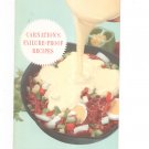 Vintage Carnation's Failure Proof Recipes Cookbook / Booklet 1961