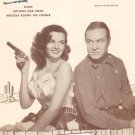 Vintage Buttons And Bows Bob Hope & Jane Russell On Cover Sheet Music
