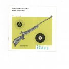 Feinwerkbau Model 300 and 200 Air Rifle Instruction Guide  Not PDF