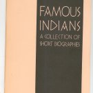 Vintage Famous Indians A Collection Of Short Biographies