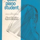 Vintage Adult Piano Student Level One by David Carr Glover