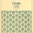 Vintage Chopin Etudes For The Piano Student Editions 5015 Schirmer