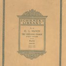 Hanon The Virtuoso Pianist Volume 925 Schirmers Library Musical Classics Vintage