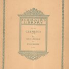 Clementi Op. 36 Pianoforte Volume 811 Schirmers Library Vintage