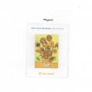 Van Gogh Museum Pot Of Sunflowers Magnet In Package Souvenir