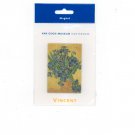 Van Gogh Museum Pot Of Blue Flowers Magnet In Package Souvenir