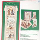 Dimensions Nativity Bell Pull Banner Cross Stitch Kit In Package 8406