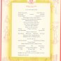 Vintage Manoir Richelieu Murray Bay P.Q. Luncheon Menu June 1952