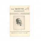 Vintage The Month At Goodspeed's Book Shop November 1932 Boston