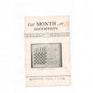 Vintage The Month At Goodspeed's Book Shop March 1936 Boston Not PDF