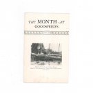 Vintage The Month At Goodspeed's Book Shop May 1936 Boston Not PDF