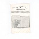 Vintage The Month At Goodspeed's Book Shop December 1936 Boston Not PDF