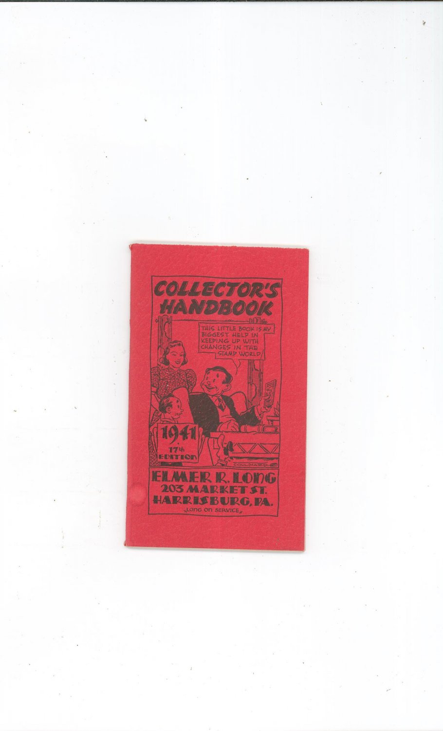 Vintage Collector's Handbook Stamps 1941 17th Edition Elmer R. Long