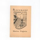 Vintage Laura Copenhaver Rosemont Catalog Marion Virginia