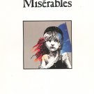 Les Miserables Souvenir Program Broadway