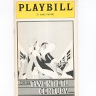 Vintage On The Twentieth Century Playbill St. James Theatre 1978 Souvenir