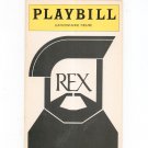 Rex Lunt Fontanne Theatre Playbill Souvenir 1976