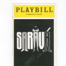 Sarava The Broadway Theatre Playbill 1979 Souvenir