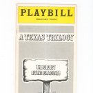 A Texas Trilogy Broadhurst Theatre Playbill Souvenir  1976