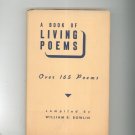 Vintage A Book Of Living Poems William R. Bowlin 1946