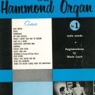 Favorite Songs To Play On The Hammond Organ Book 1 Robbins