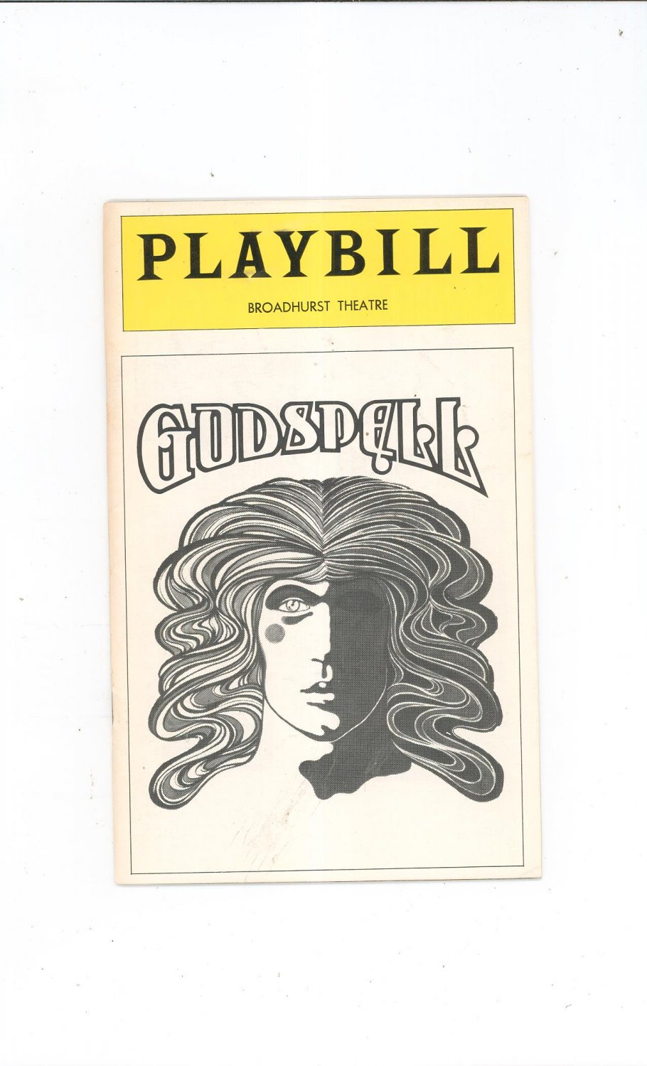 Godspell Playbill Broadhurst Theatre Souvenir