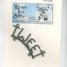 Tweet Wrought Iron Sign Bevel Crafters 27-179K