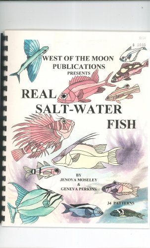 West Of The Moon Presents Real Salt Water Fish Moseley & Perkins Stained Glass Patterns