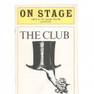 The Club A Musical Diversion On Stage Circle In The Square Theatre Souvenir