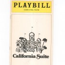 California Suite Playbill Eugene O'Neill Theatre 1976 Souvenir