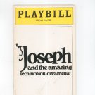 Joseph And The Amazing Technicolor Dreamcoat Royale Theatre Playbill Souvenir 1982