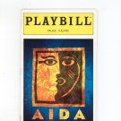 Aida Playbill Palace Theatre 2000 Souvenir