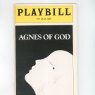 Agnes Of God Playbill The Music Box Theatre 1982 Souvenir