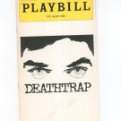 Deathtrap The Music Box Theatre Playbill 1978 Souvenir
