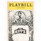 The Ritz Playbill Longacre Theatre 1975 Souvenir
