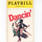 Dancin Playbill Broadhurst Theatre 1978 Souvenir