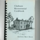 Clarkson Bicentennial Cookbook New York 1975