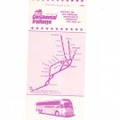 Vintage Continental Trailways Timetable CTNE-1 NY CT MA NH ME 1975 Not PDF