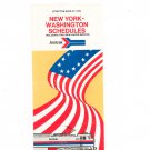 Vintage Amtrak New Haven New York Washington Timetable 1975 Not PDF