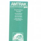 Vintage Amtrak Southeastern Train Timetables 1981/1982 Not PDF