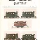Vintage The Train Collectors Quarterly October 1970  Not PDF