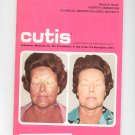 November 1971 Cutis Cutaneous Medicine For The Practitioner Magazine Vintage Dermatologic Society