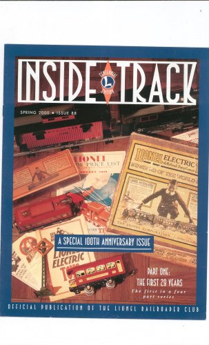 Lionel Railroader Club Inside Track Spring 2000 Issue 88 Not PDF Train Free Shipping Offer