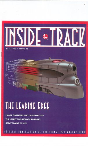 Lionel Railroader Club Inside Track Fall 1999 Issue 86 Not PDF Train Free Shipping Offer