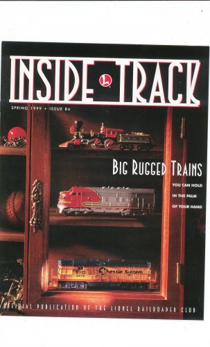 Lionel Railroader Club Inside Track Spring 1999 Issue 84 Not PDF Train Free Shipping Offer