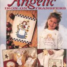 Angelic Iron On Transfers Leisure Arts Leaflet 1630 Angels Barbara Finwall