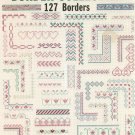 Border Collection Leisure Arts Leaflet 2021 Mary Scott127 Borders