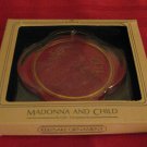 Hallmark Madonna And Child Acrylic Christmas Ornament In Box 1984