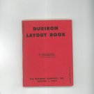 Vintage Duriron Layout Book Percy M. Forster First Edition ?
