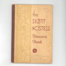 The Silent Hostess Treasure Book Cookbook & Manual General Electric Refrigerator Vintage